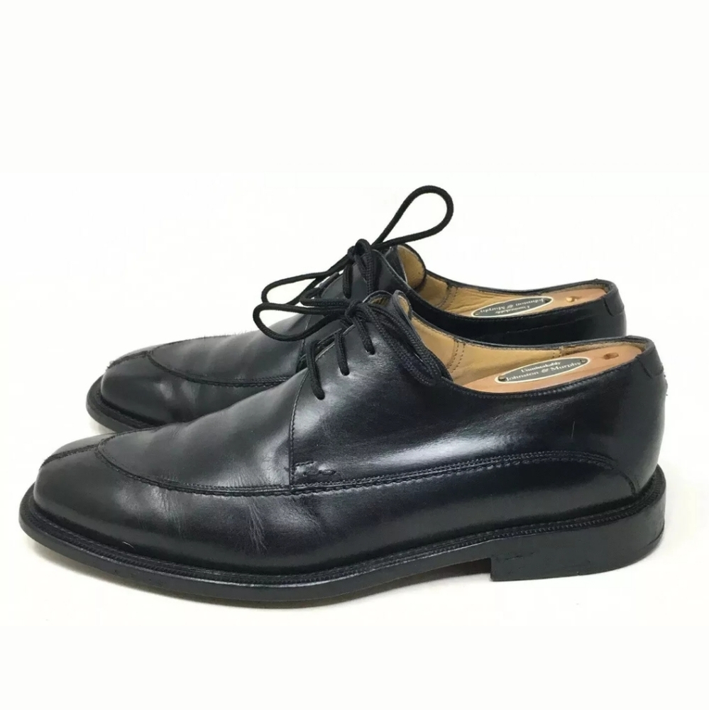 Mezlan Men's Torello Shoes Black Leather 8W - Picture 2 of 8